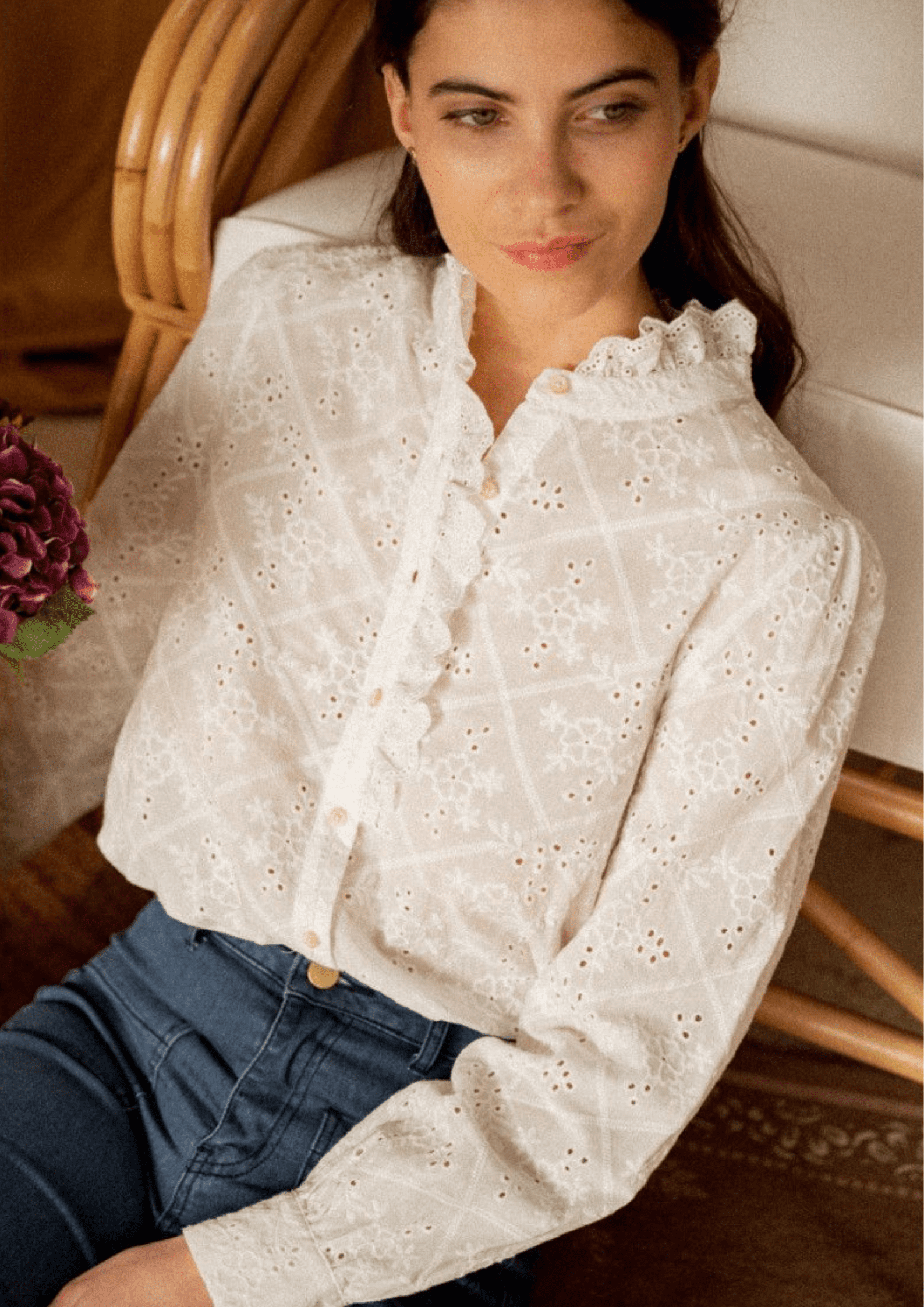 Blouse – Dentelle d’Été